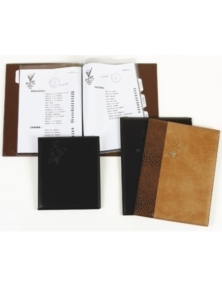 CARP.PORTAMENUS IBERP.PVC 4º 6F NEGRO